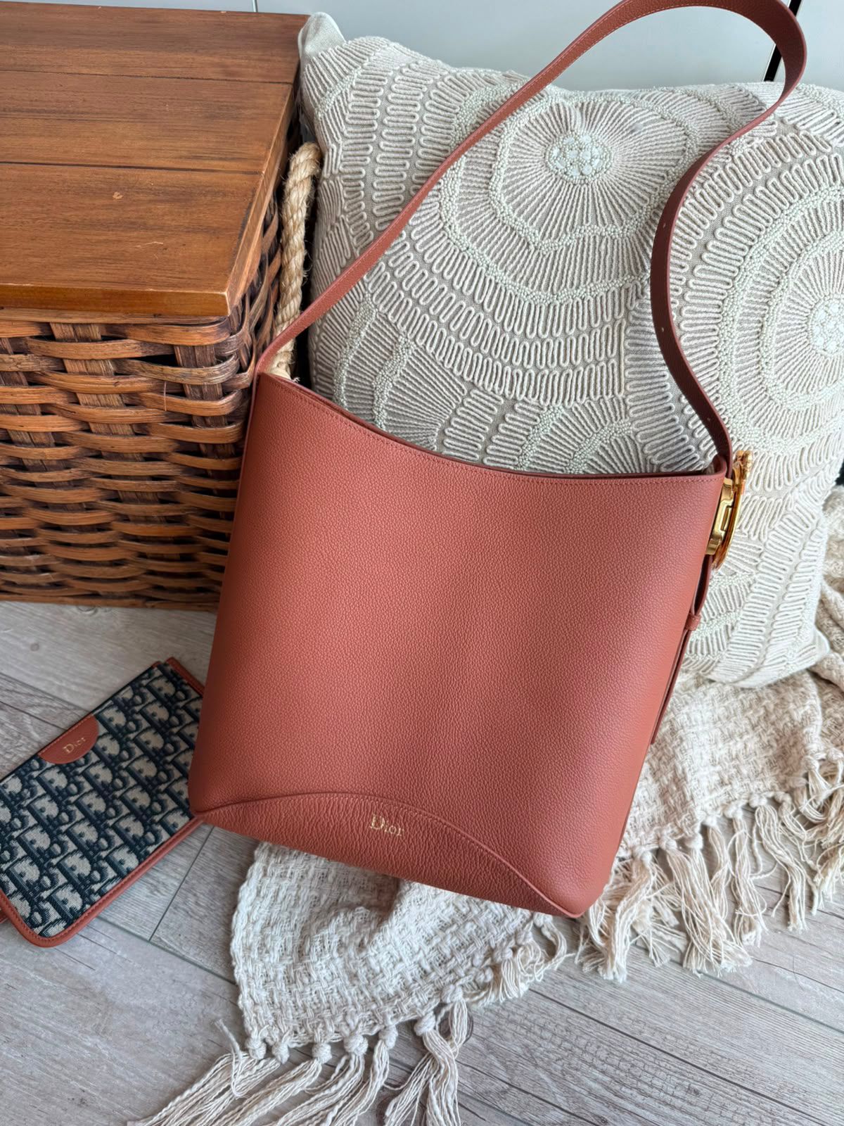 Dior Medaillon Bucket Bag (27 Cm)