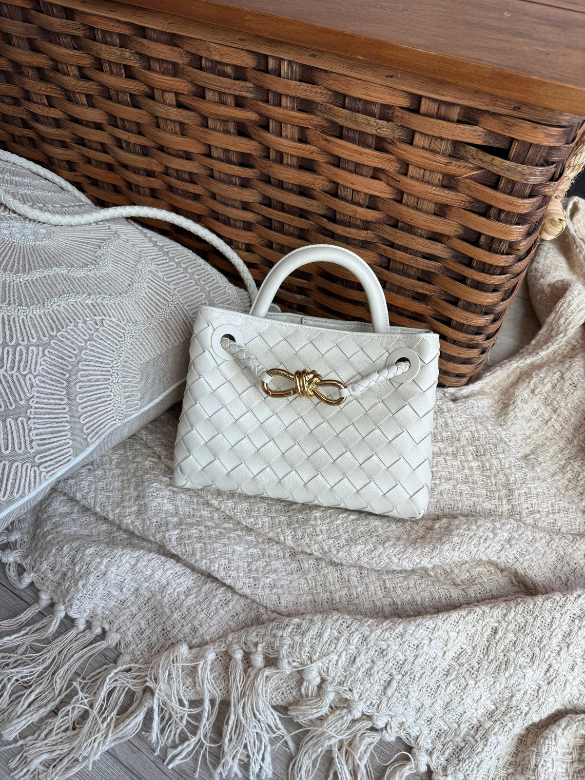Bottega Veneta Mini Andiamo Bag Fondant