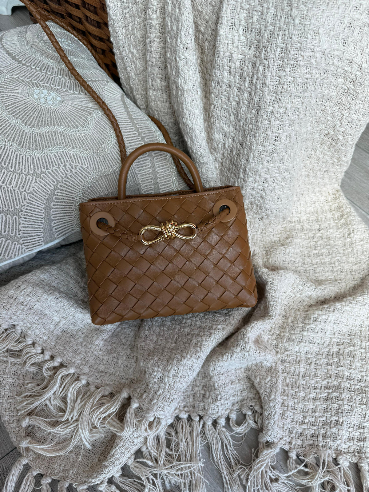 Bottega Veneta Mini Andiamo Bag Fondant