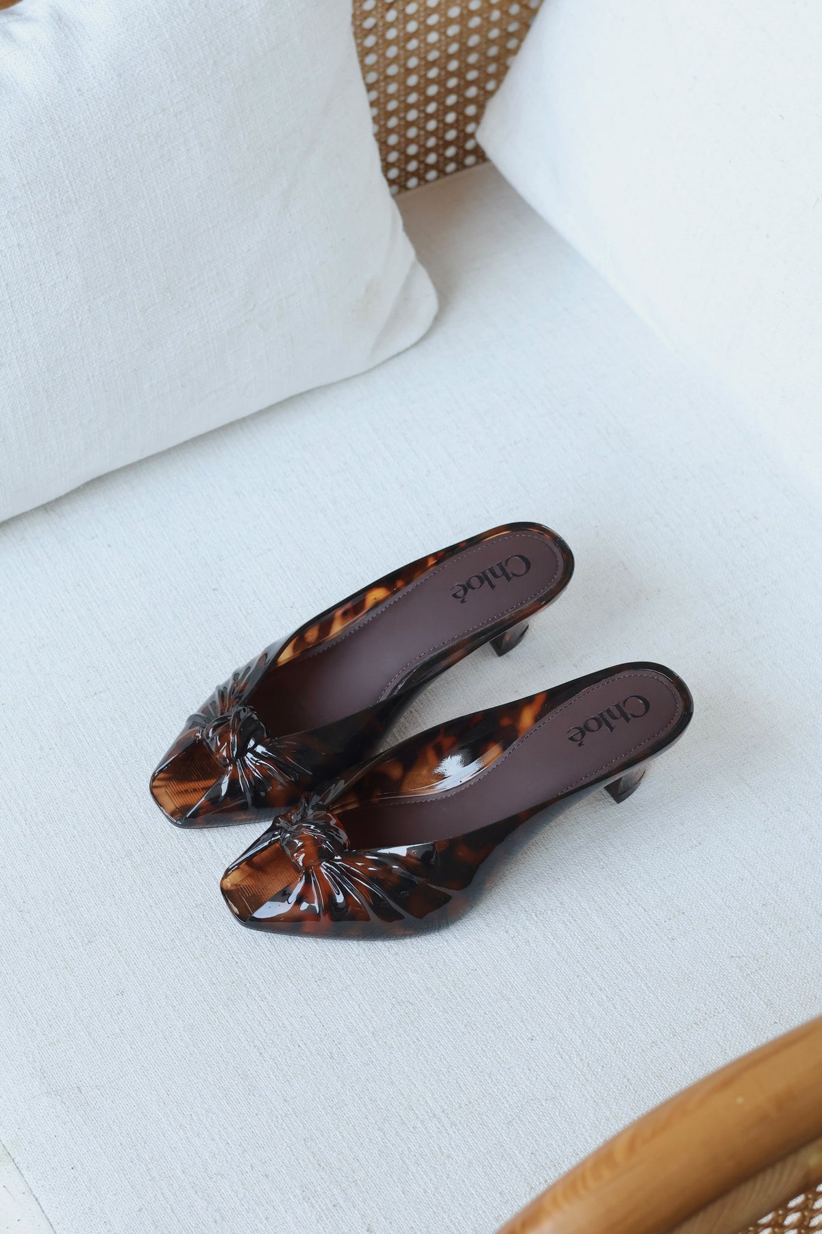 Chloé Knotted Patent Leather