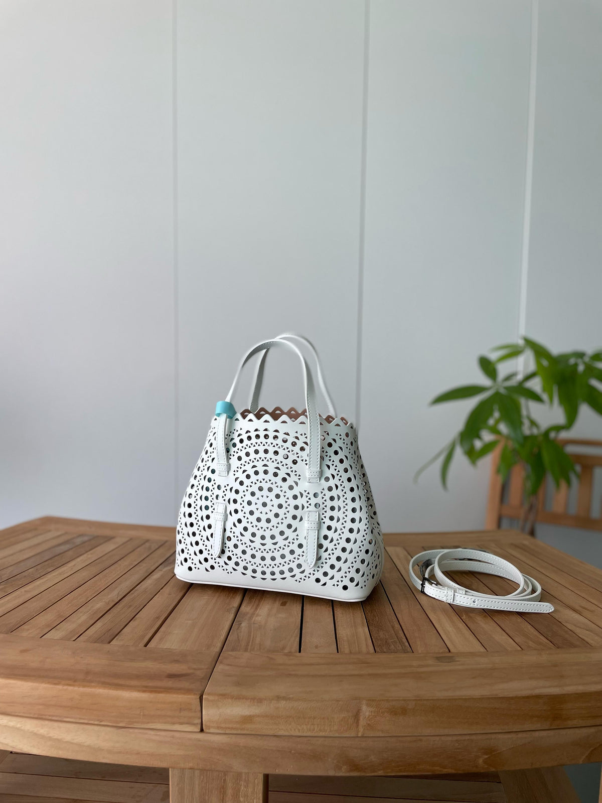 Alaïa Vienne Laser-Cut Tote Bag