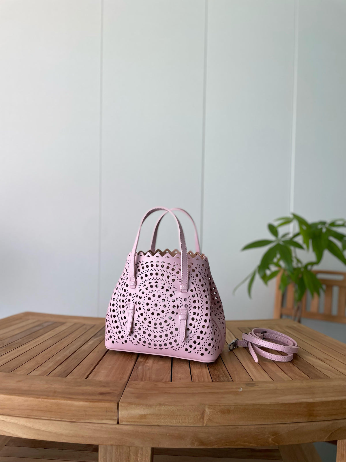 Alaïa Vienne Laser-Cut Tote Bag