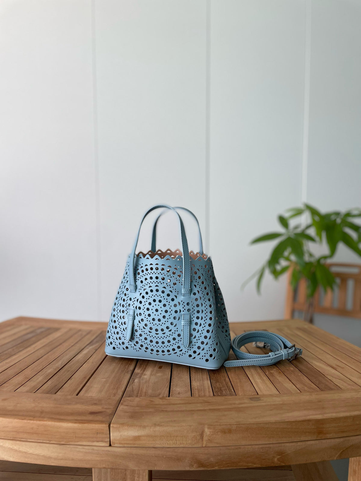 Alaïa Vienne Laser-Cut Tote Bag