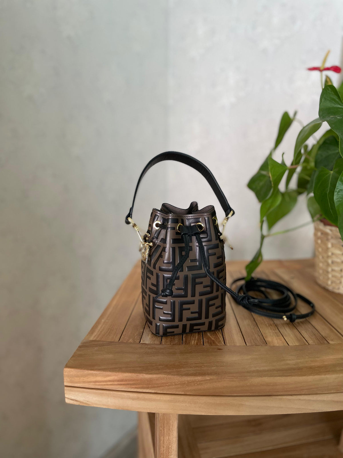 Fendi Mon Tresor Bucket Bag