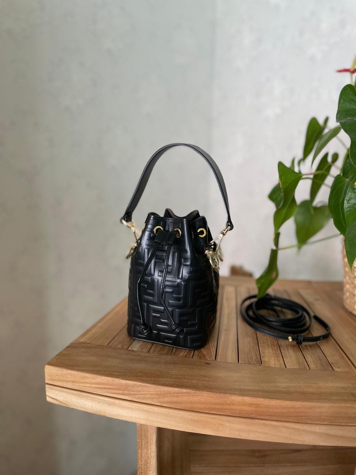 Fendi Mon Tresor Bucket Bag