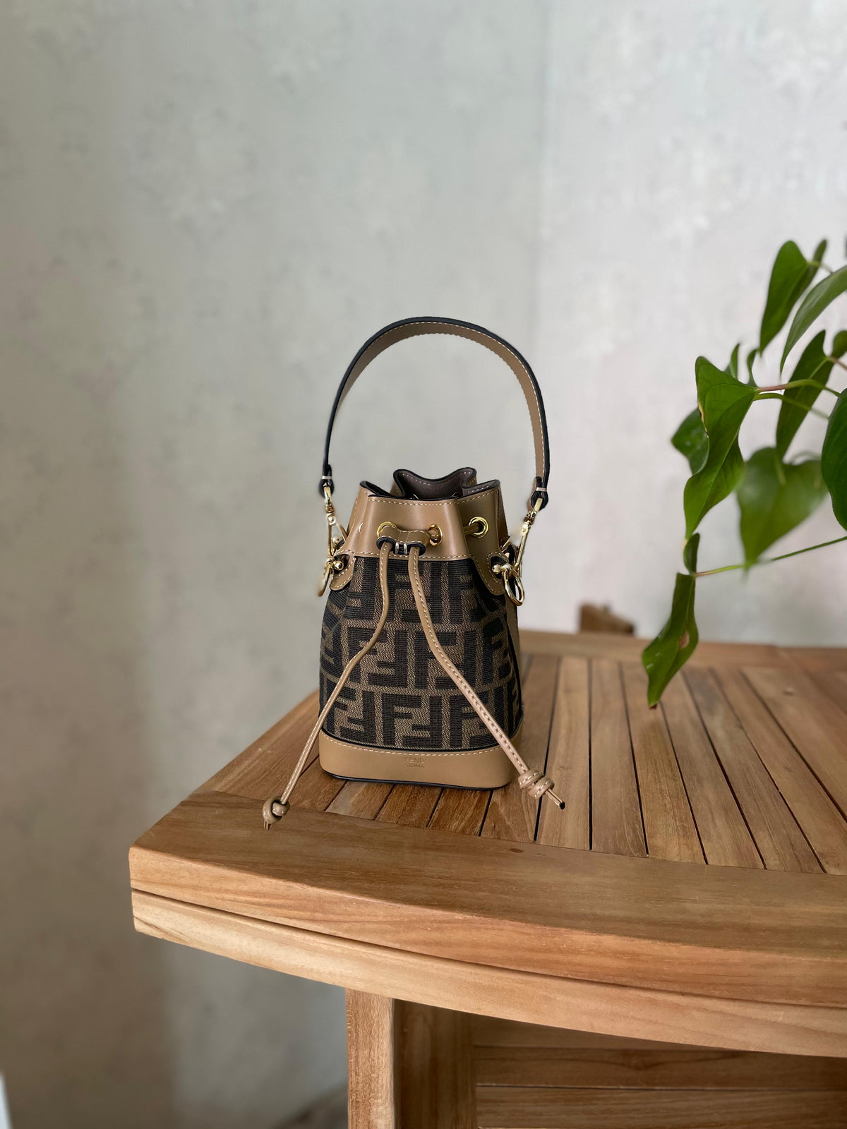 Fendi Mon Tresor Bucket Bag