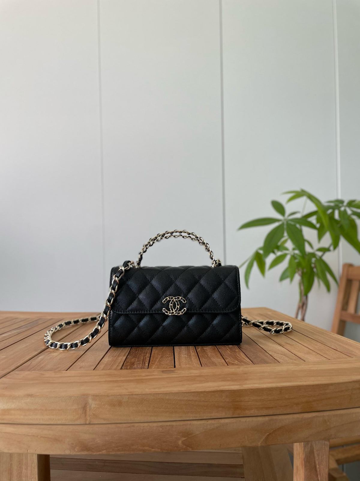 Chanel Small Flap Bag with Top Handle
