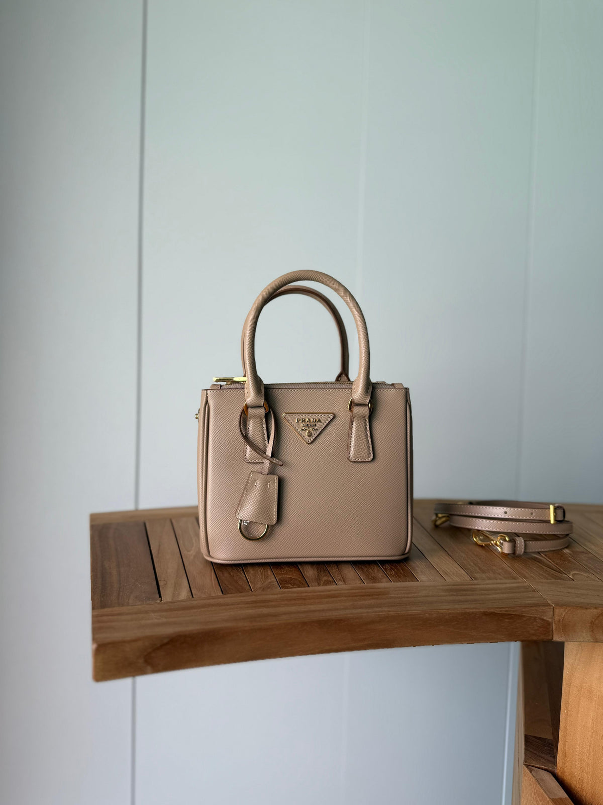 Prada Saffiano Leather Tote Bag