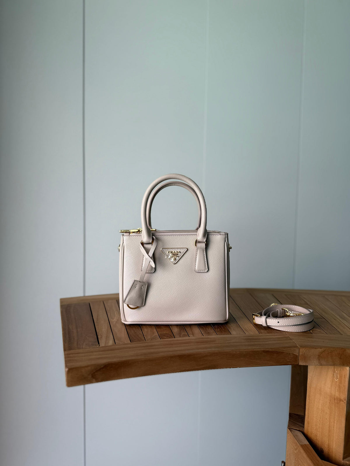Prada Saffiano Leather Tote Bag