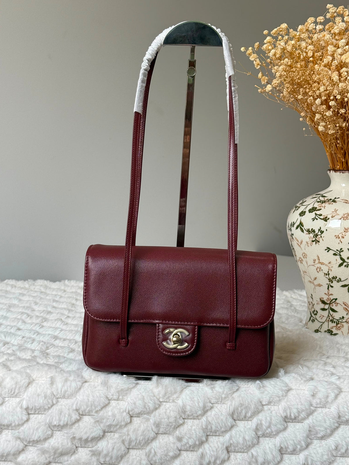 Chanel Flap Shoulder Bag  Size 22 CM
