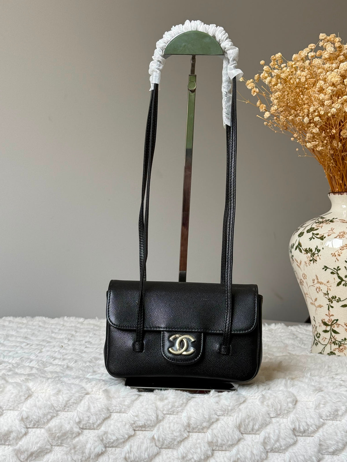 Chanel Flap Shoulder Bag  Size 17 CM