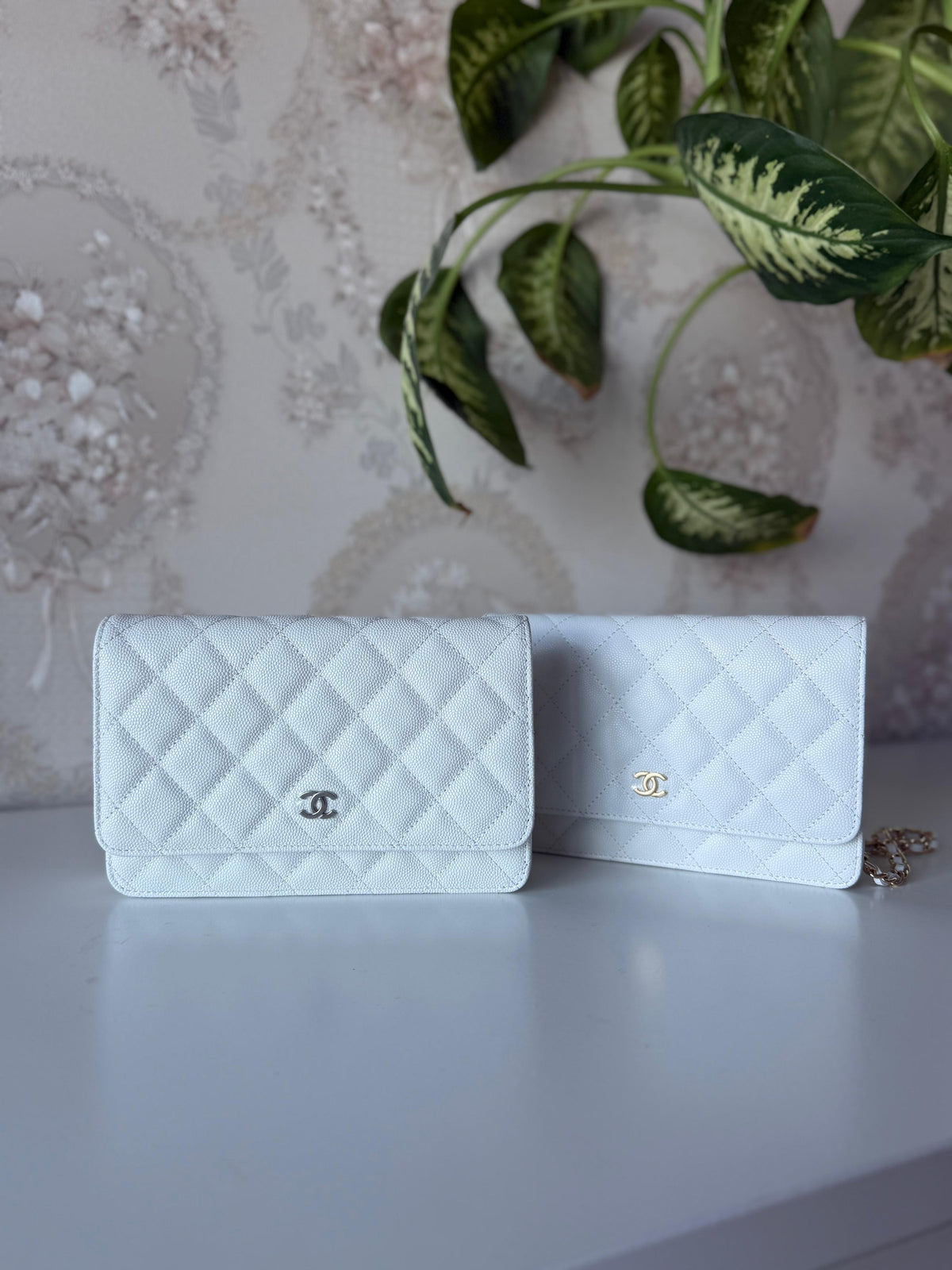 Chanel Quilted Wallet on Chain