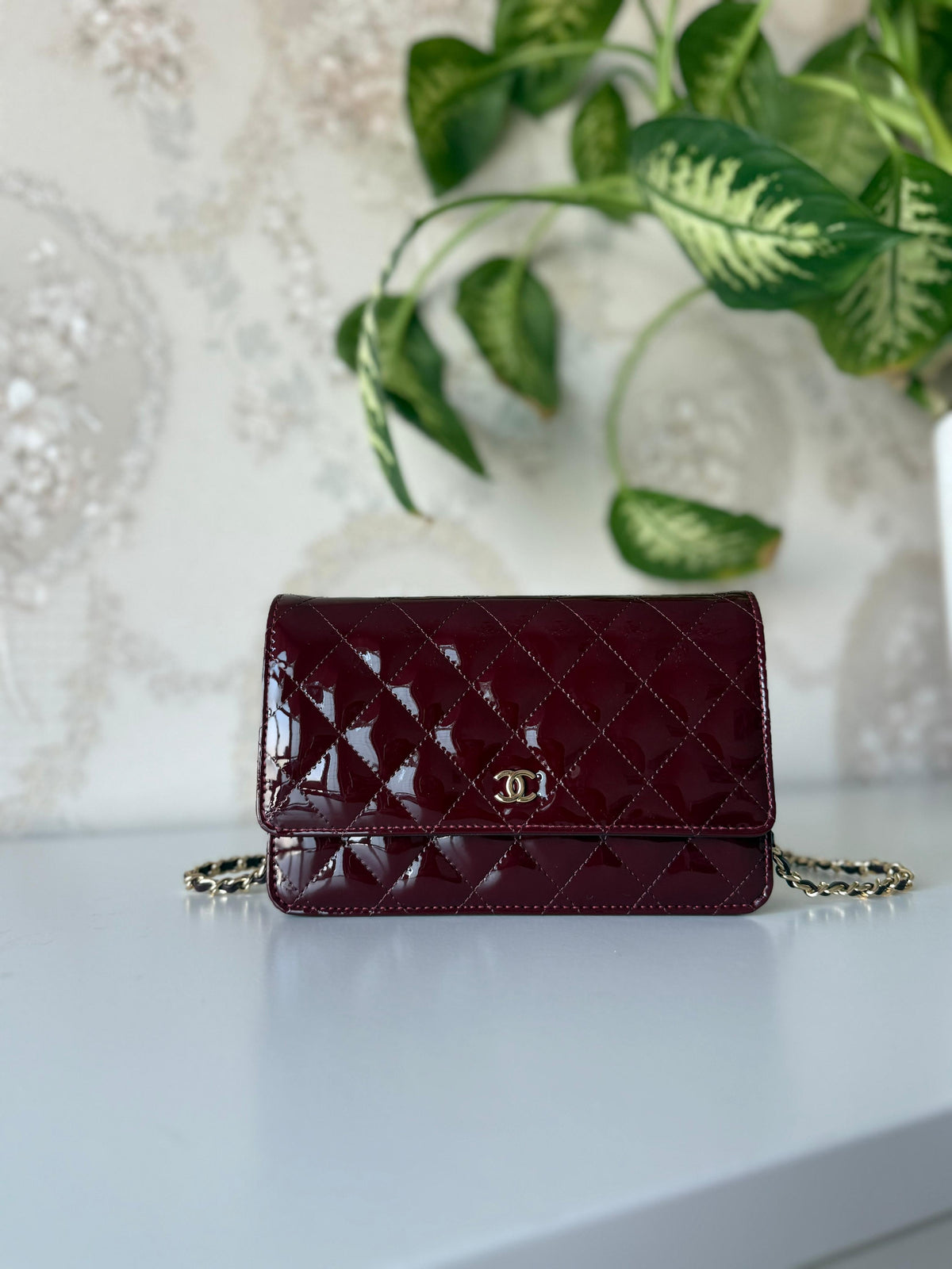 Chanel Quilted Wallet on Chain