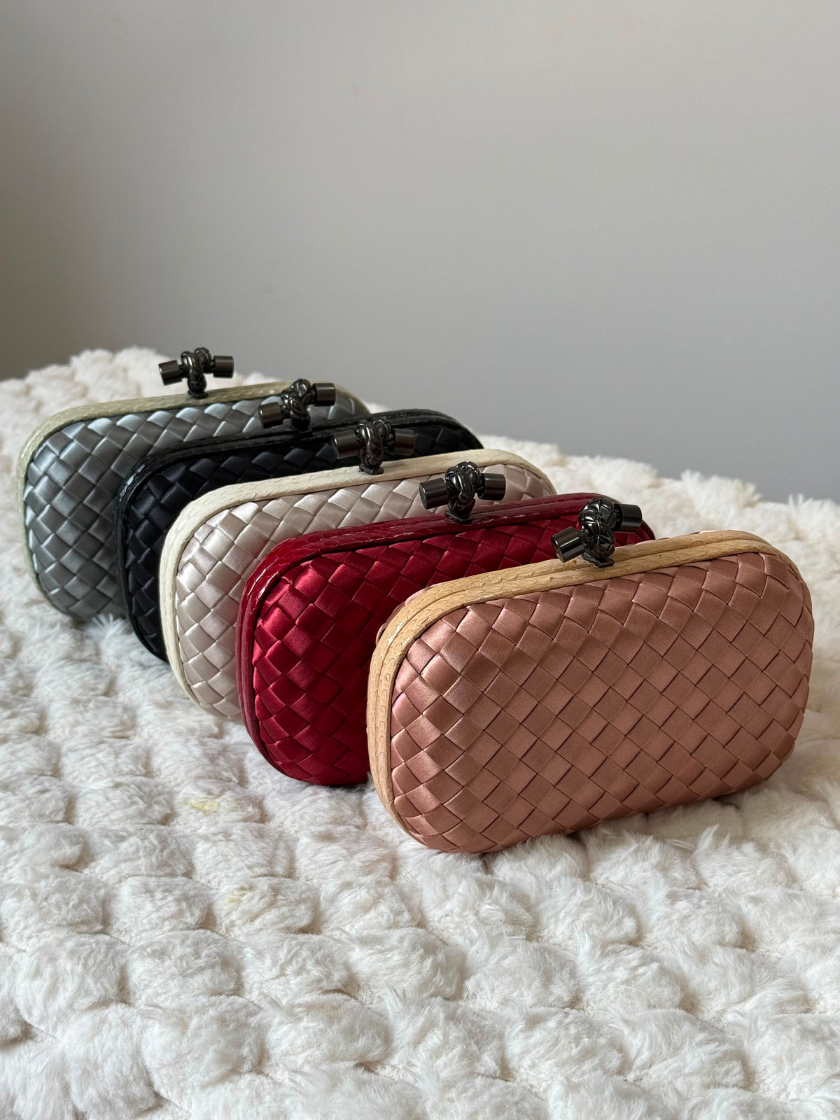 Bottega Veneta Intrecciato Satin