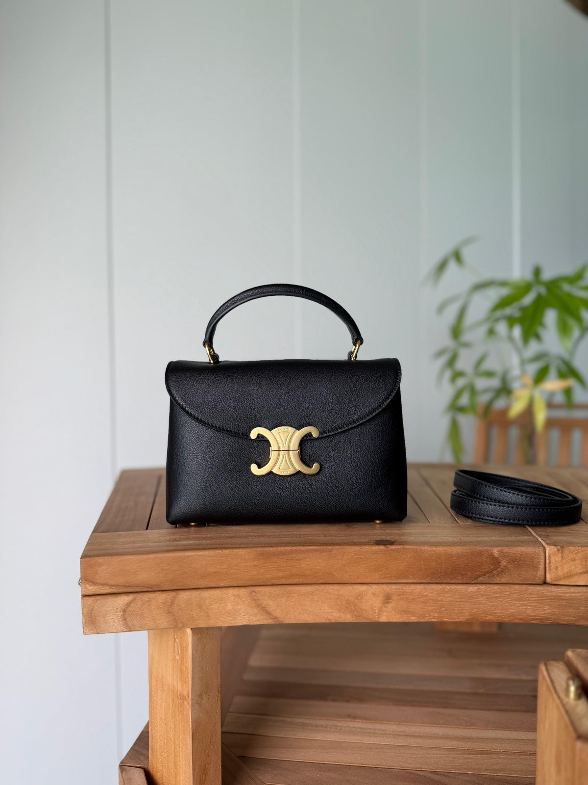 Celine Triomphe Top Handle Bag
