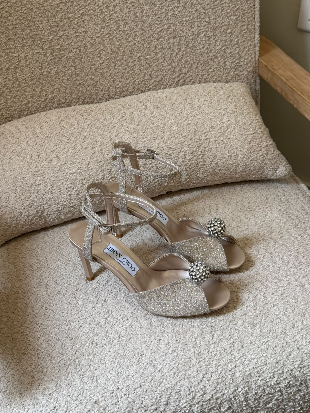 Jimmy Choo Crystal-Embellished Glitter