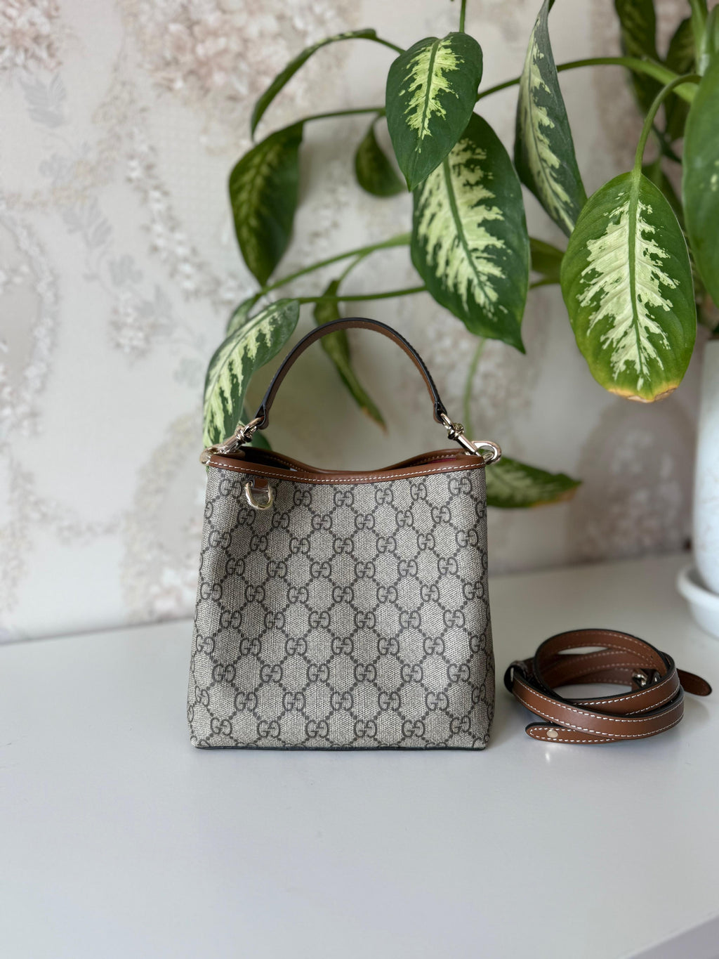 Gucci GG Monogram Bucket
