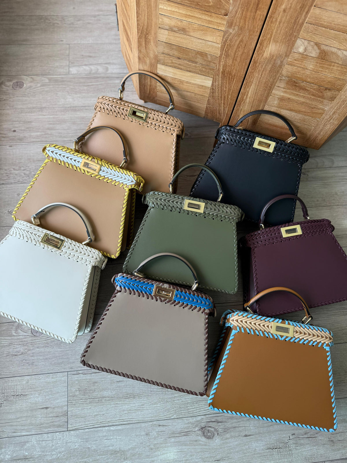 Fendi Peekaboo Top Handle Bags