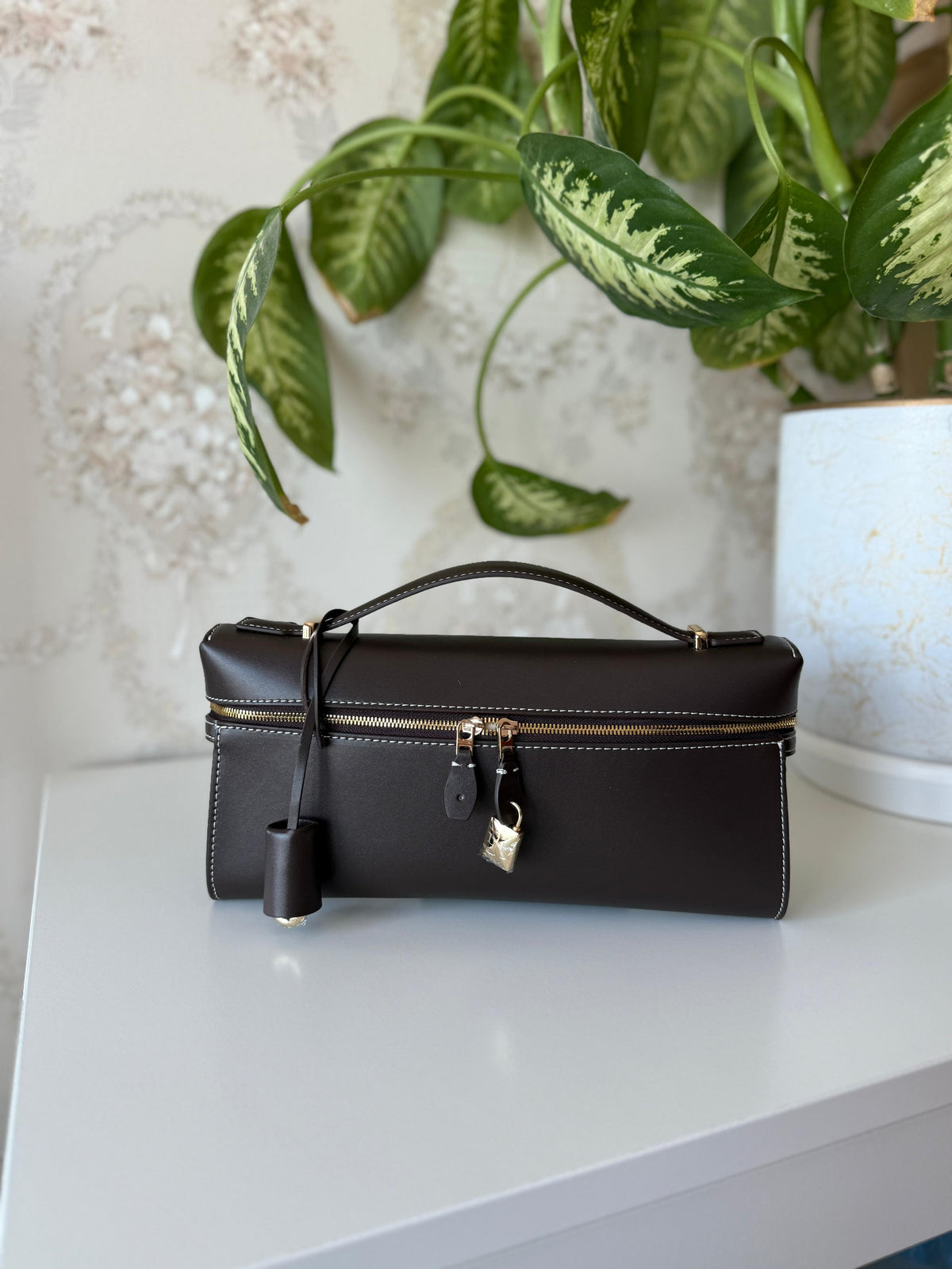 Loro Piana Suede Top Handle