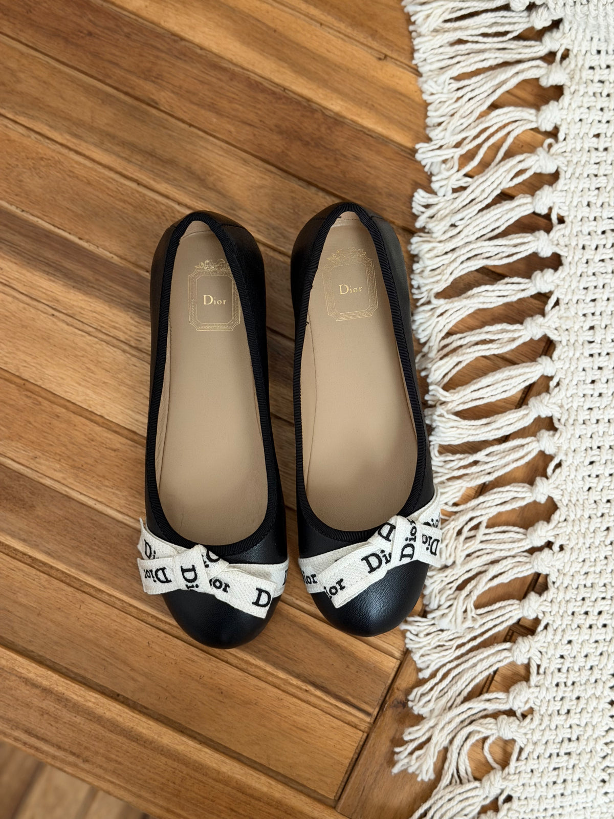 Christian Dior Ballet Flats