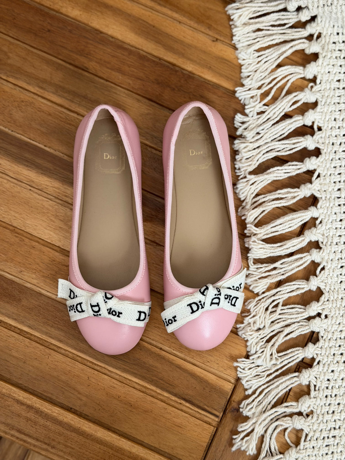 Christian Dior Ballet Flats