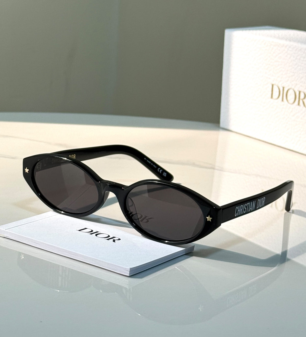 Christian Dior Oval Sunglasses