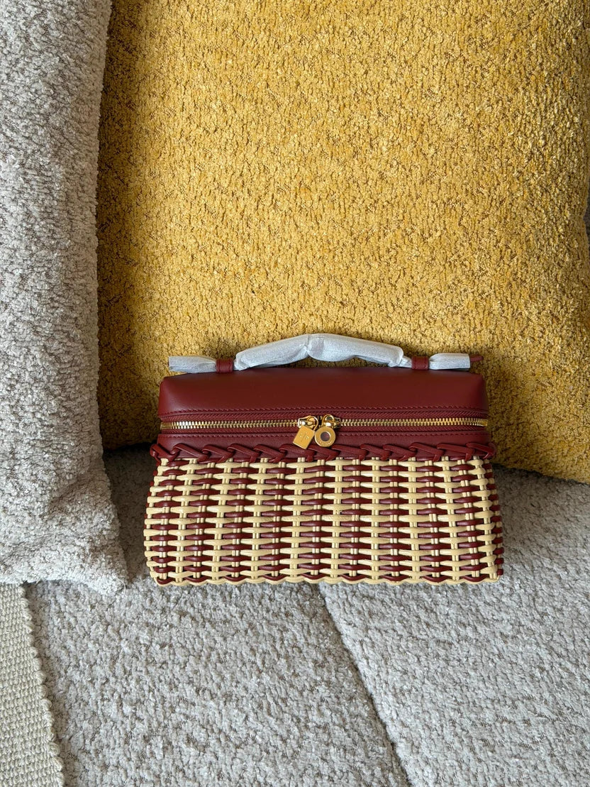 Loro Piana Extra Pocket Wicker Bag