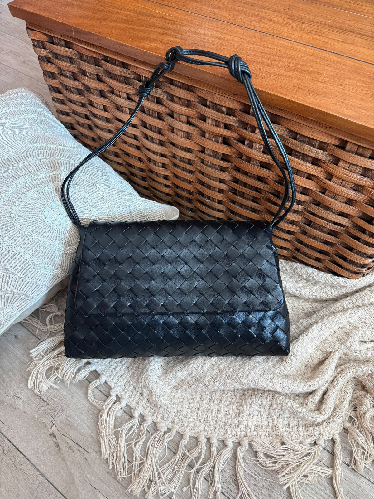 Bottega Veneta Intrecciato Woven Crossbody