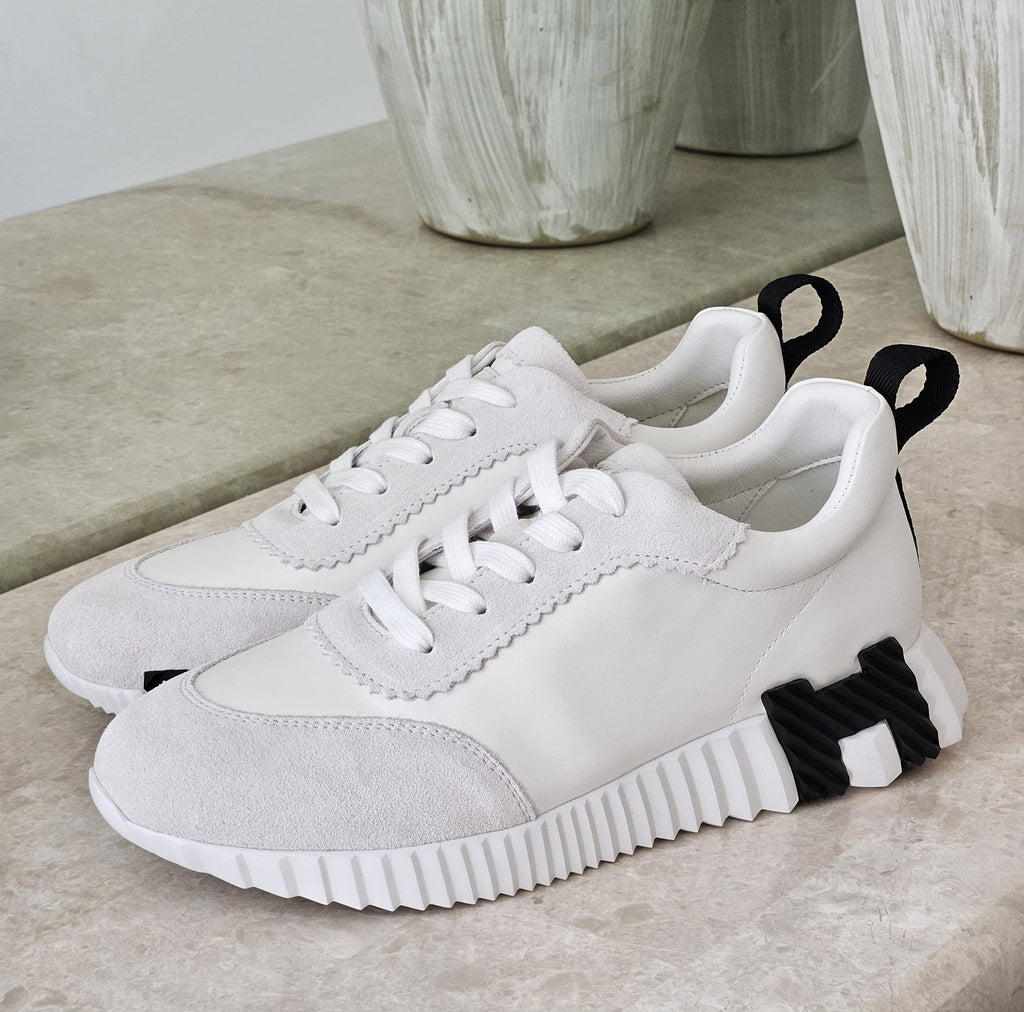 Hermès Jumping / Bouncing Sneaker in White