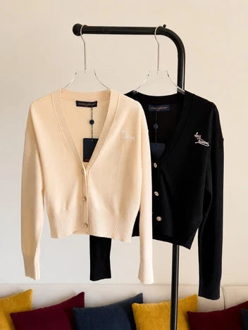 Louis Vuitton Signature Jewel Button Cardigan