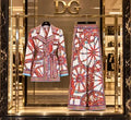 Dolce & Gabbana Carretto-Print Silk Twill Set