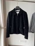 Brunello Cucinelli Suede Zip-Up Jacket