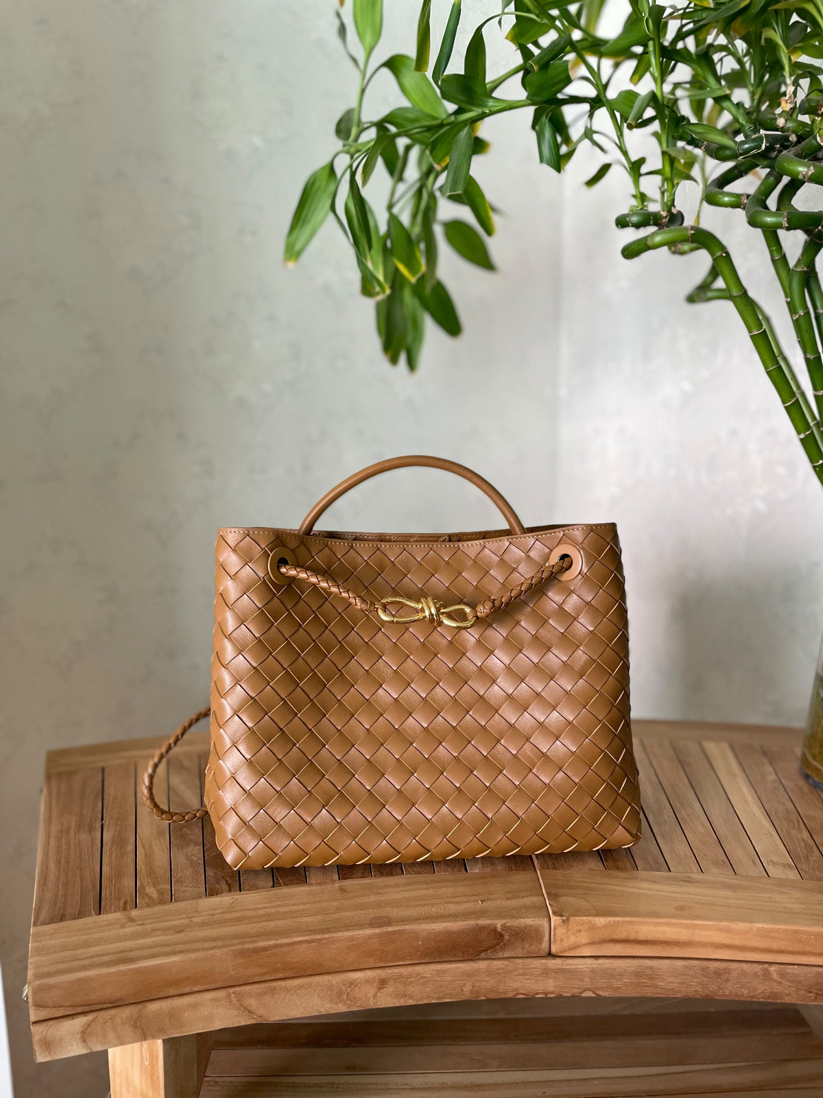 Bottega Veneta Andiamo Tote