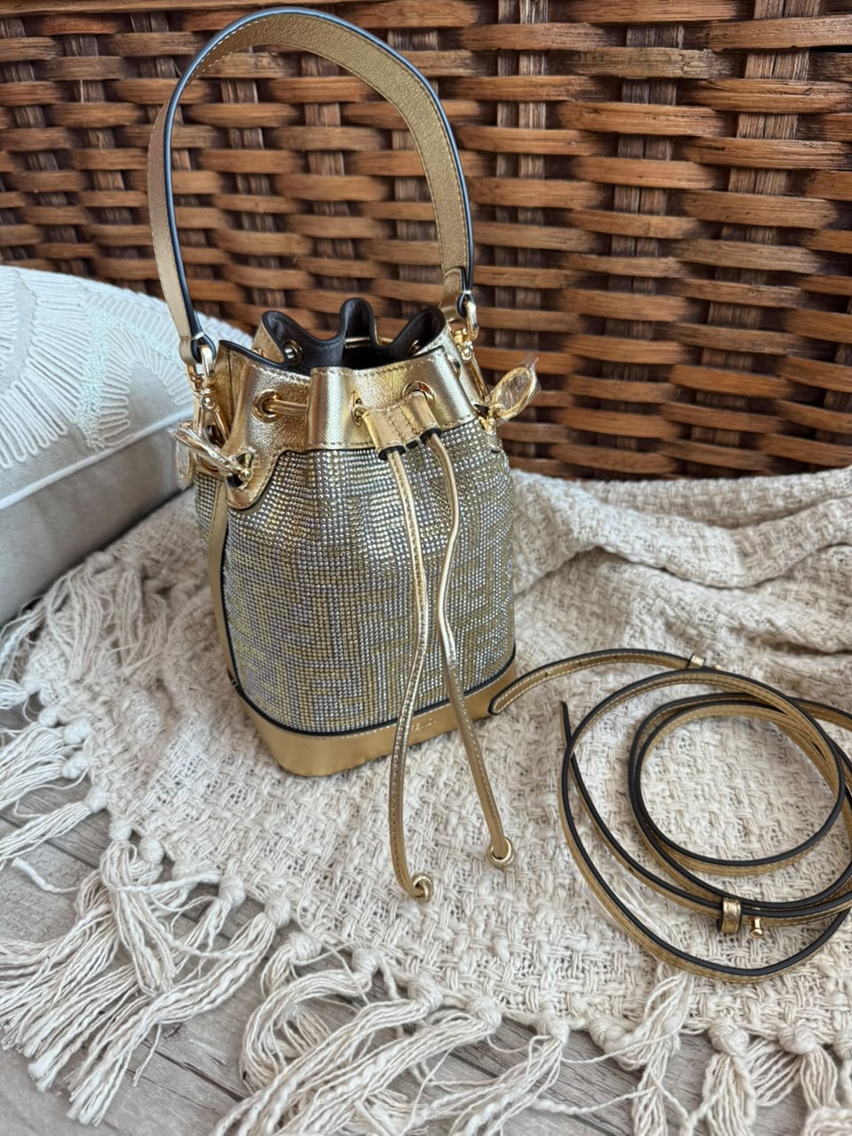 Fendi Mon Tresor Bucket Bag