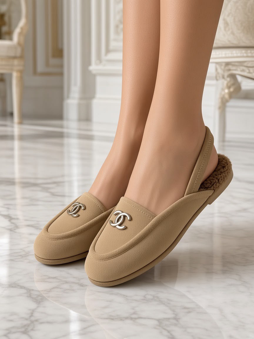 Chanel Slingback Loafer / Mule