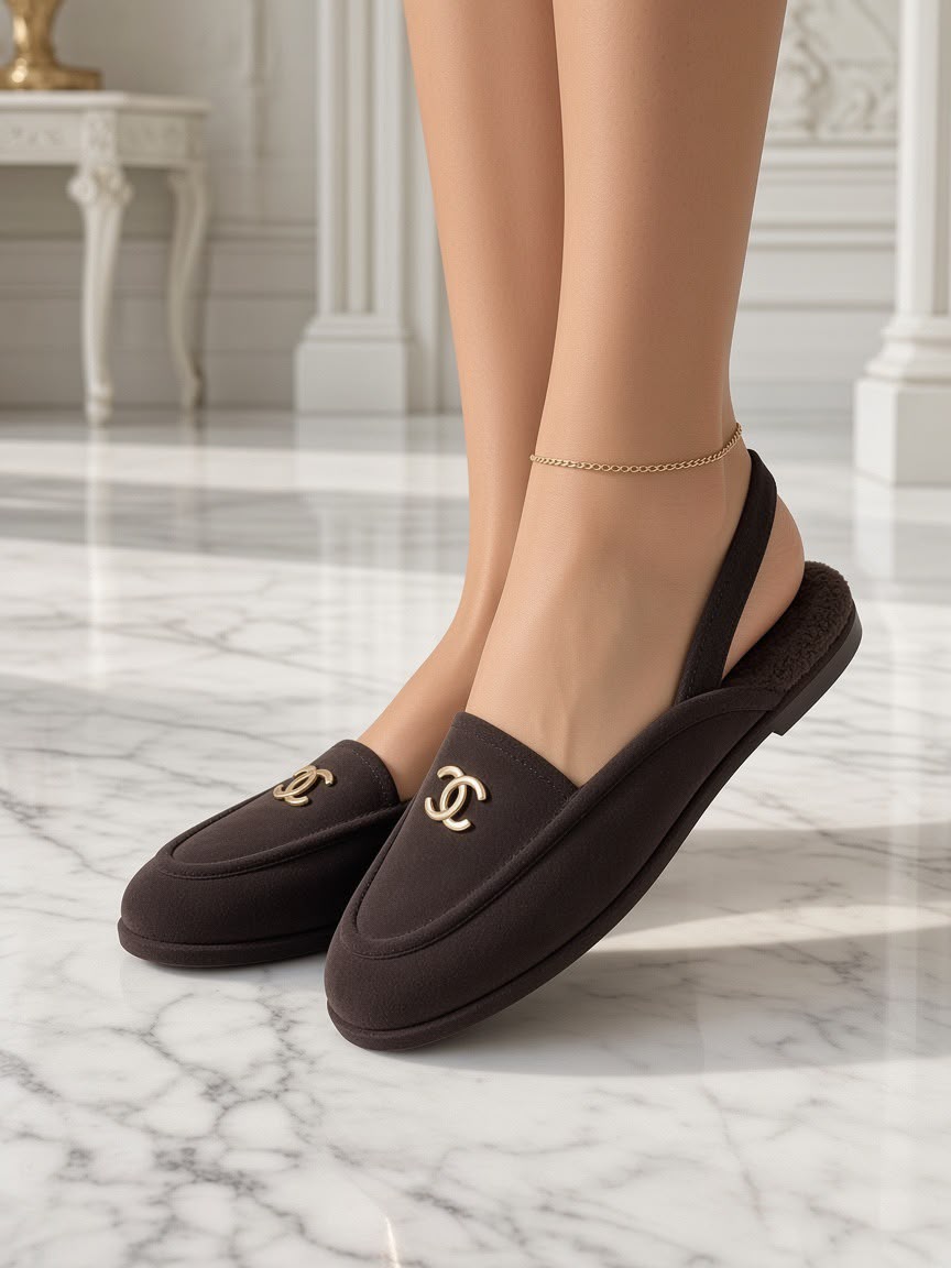 Chanel Slingback Loafer / Mule