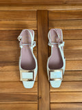 Roger Vivier Belle Vivier Metal Buckle Slingback Pumps