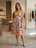 Dolce & Gabbana Maiolica / Carretto Print Dress