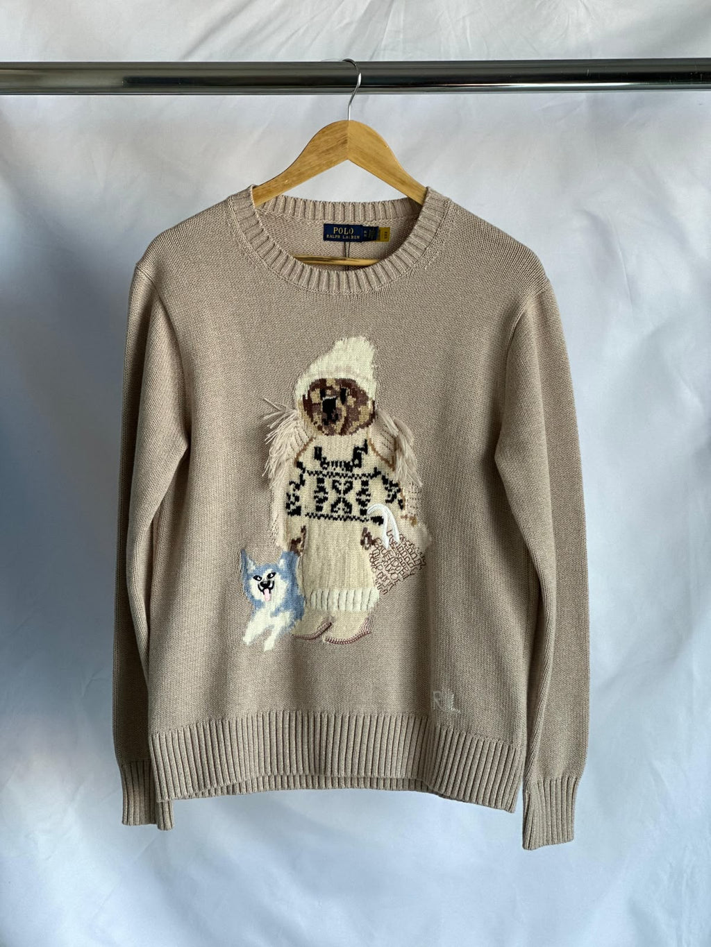 Polo Ralph Lauren Iconic Polo Bear Wool Sweater