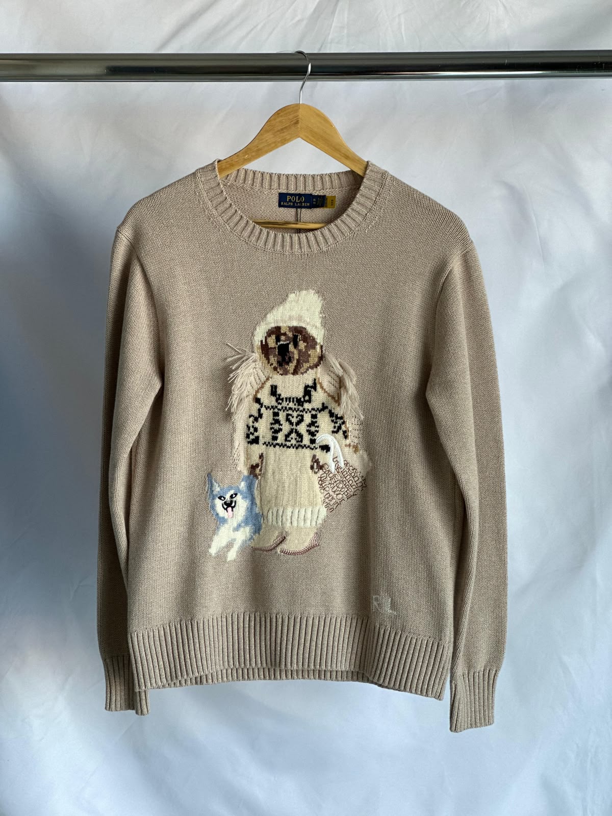 Polo Ralph Lauren Iconic Polo Bear Wool Sweater
