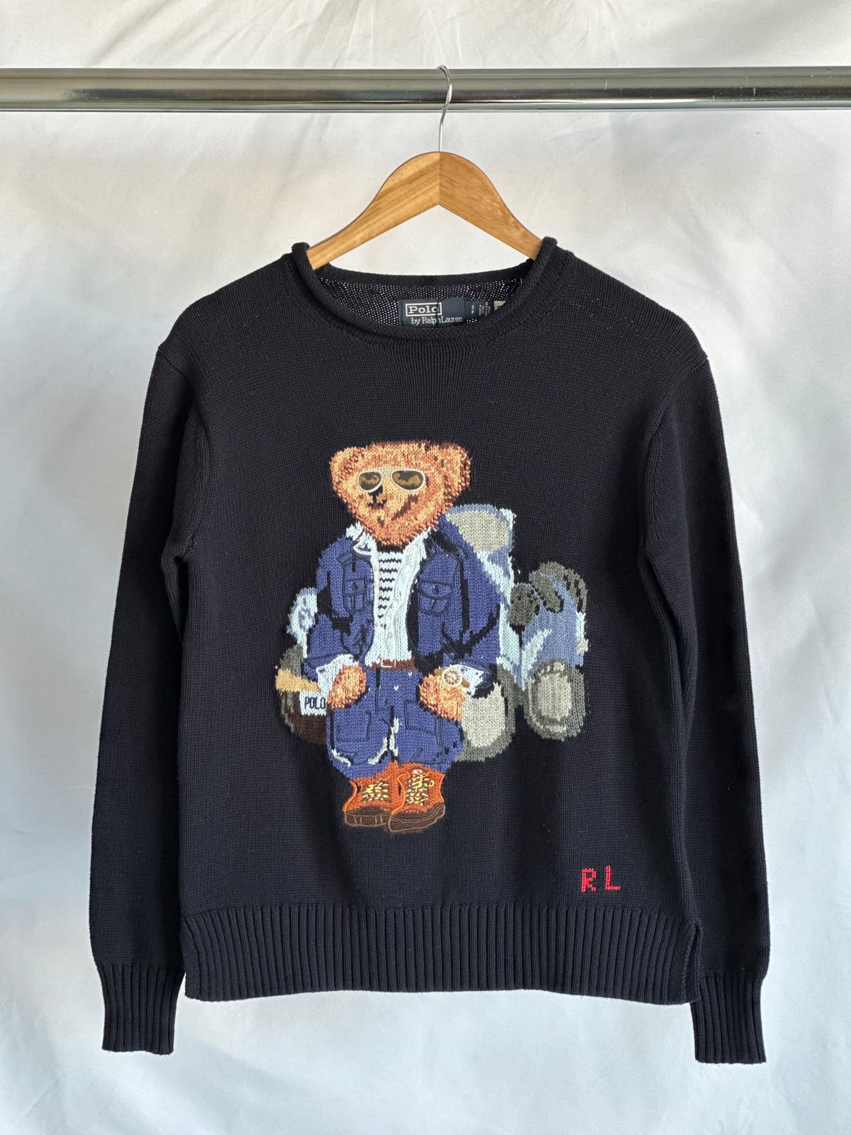Polo Ralph Lauren Iconic Polo Bear Wool Sweater