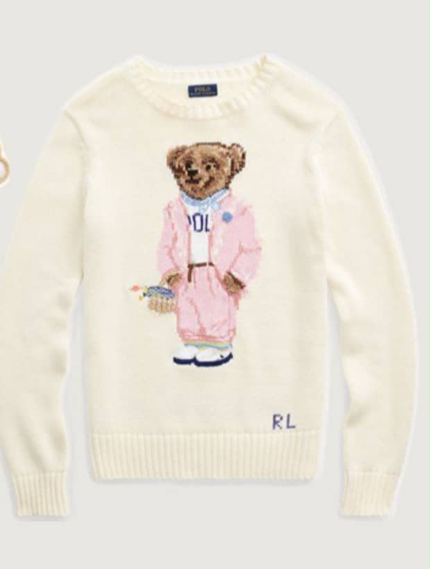 Polo Ralph Lauren Iconic Polo Bear Wool Sweater