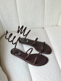 Rene Caovilla Cleo Crystal-embellished Sandals
