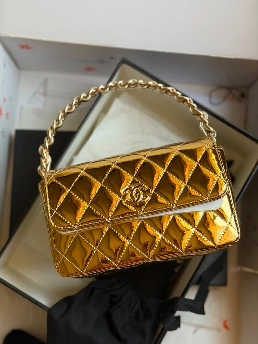 Chanel Nano Kelly Shopper Bag