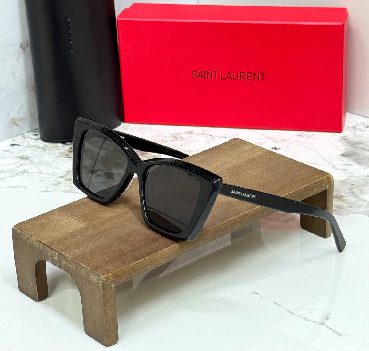 Saint Laurent Angular Square Sunglasses