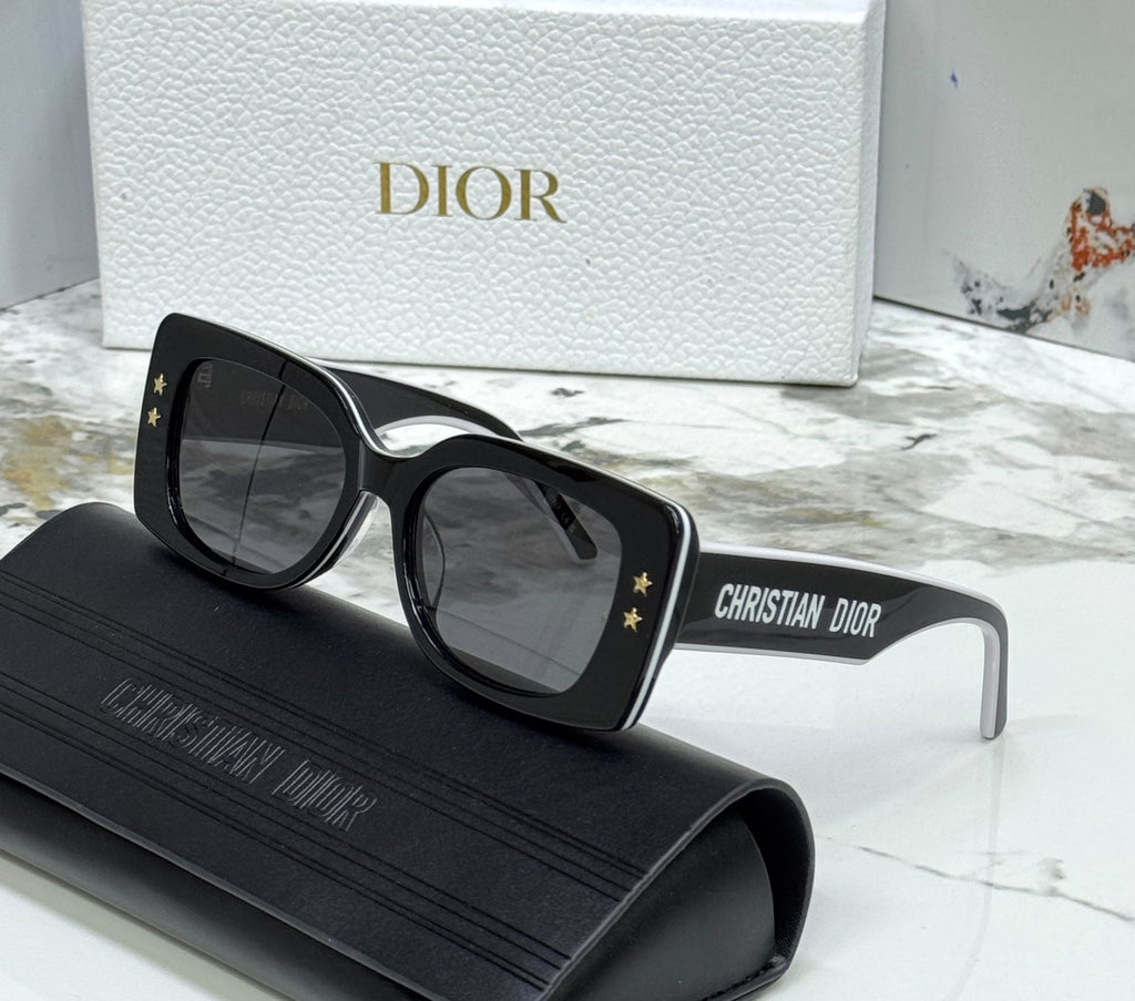 Dior Square Star Plain Lens Sunglasses