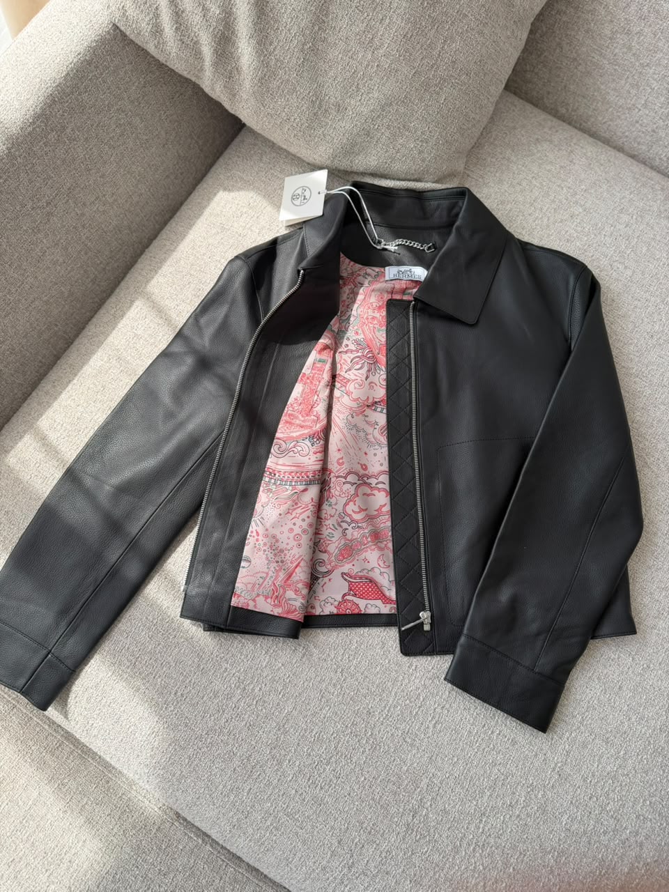 HERMES Zip-Up Jacket