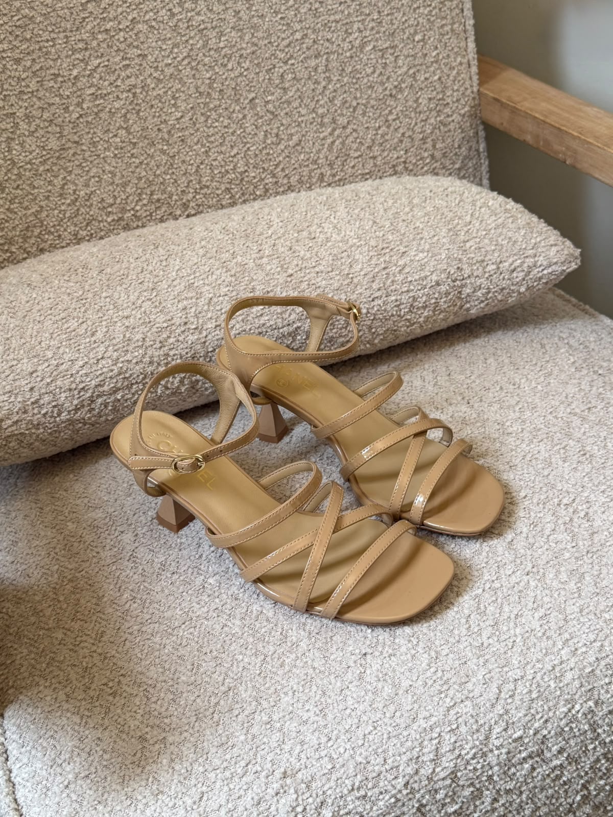 CHANEL Strappy Heels