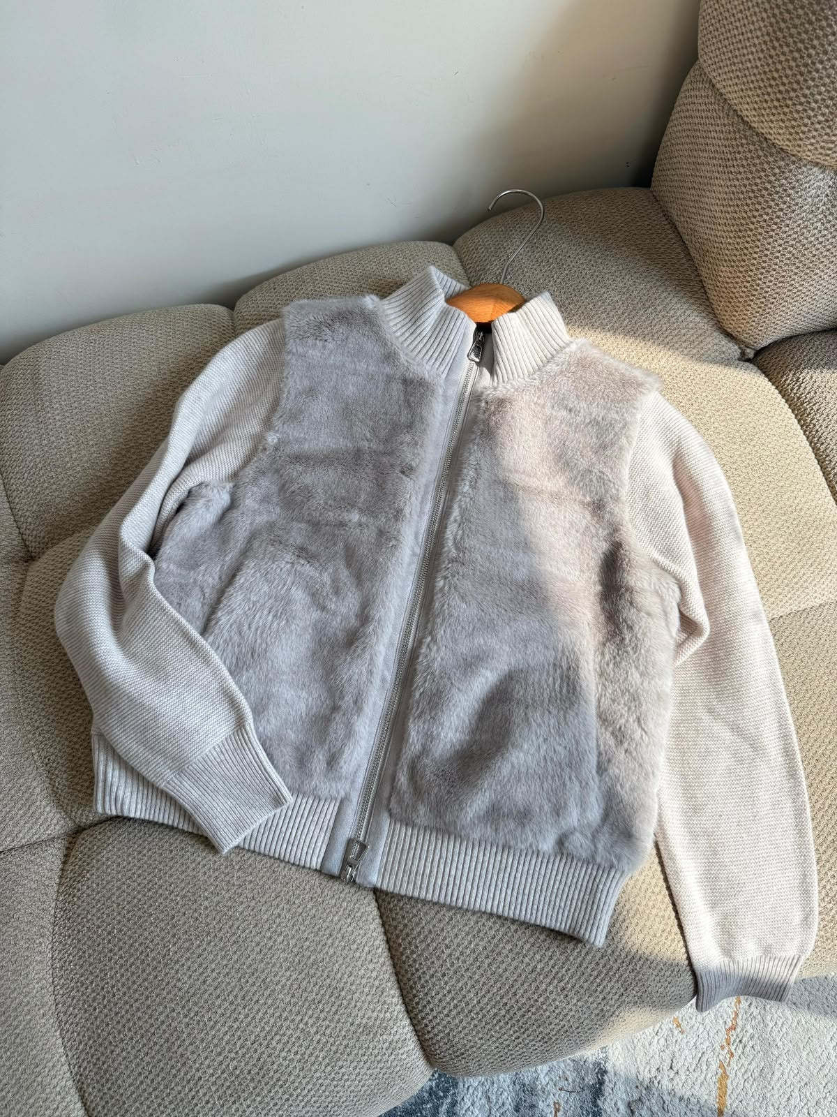 BRUNELLO CUCINELLI Textured Zip-Up Jacket