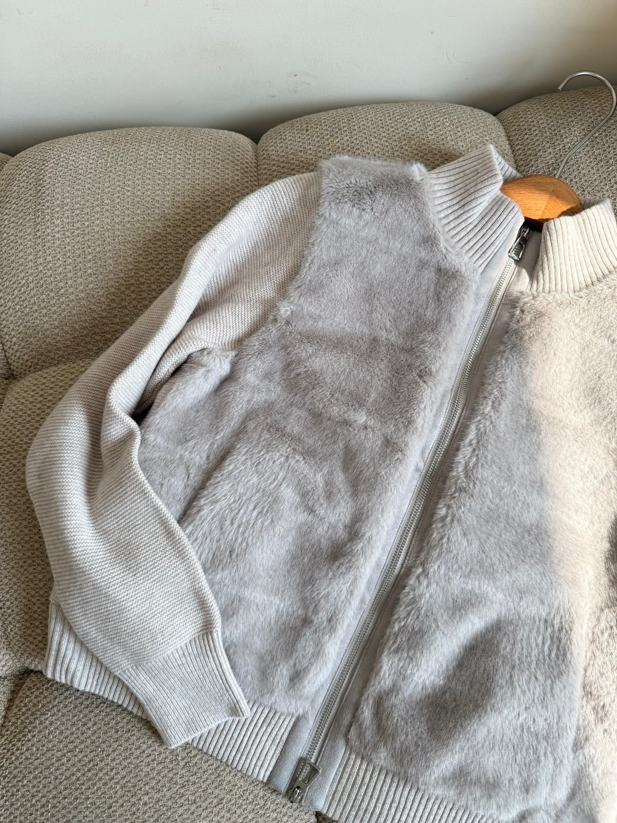 BRUNELLO CUCINELLI Textured Zip-Up Jacket